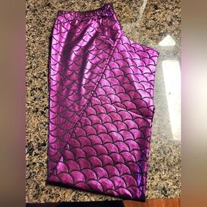 Mermaid Leggings XL NEW